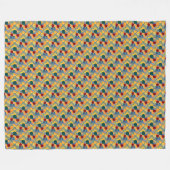 Buttonnen Fleece Deken (Voorkant (Horizontaal))