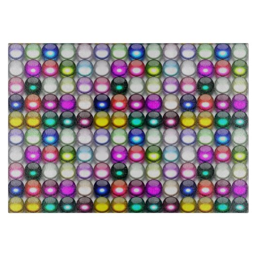 Buttonnen Galore 1 decoratieve glassnijplank Snijplank (Voorkant)