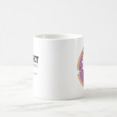 Buttonnen in een donut koffiemok (Center)