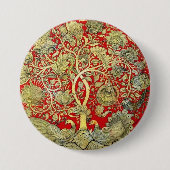 Buttonnen kunstdruk ronde button 7,6 cm (Voorkant)