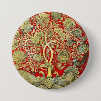 Buttonnen kunstdruk ronde button 7,6 cm