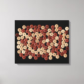 Buttonnen - Kunstfoto Canvas Afdruk (Voorkant)