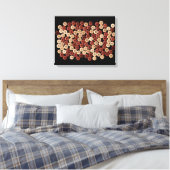 Buttonnen - Kunstfoto Canvas Afdruk (Insitu (Slaapkamer))
