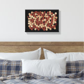Buttonnen - Kunstfoto Canvas Afdruk (Insitu (Slaapkamer))
