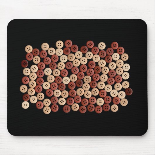 Buttonnen - Kunstfoto Muismat (Voorkant)