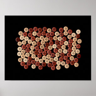 Buttonnen - Kunstfoto Poster