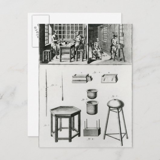 Buttonnen maken en maken briefkaart (Voorkant / Achterkant)