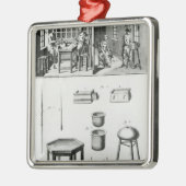 Buttonnen maken en maken metalen ornament (Links)