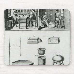 Buttonnen maken en maken muismat