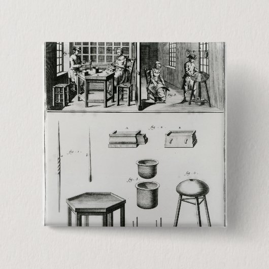 Buttonnen maken en maken vierkante button 5,1 cm (Voorkant)