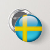 Buttonnen met de vlag van een land ronde button 5,7 cm (Voorkant /achterkant)