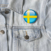 Buttonnen met de vlag van een land ronde button 5,7 cm (In situ)