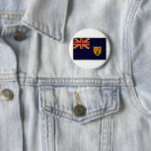Buttonnen met de vlag van turks en Caicos Ronde Button 5,7 Cm (In situ)