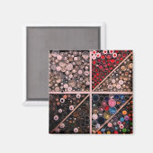 Buttonnen, op de markt van Durham Magneet (Voorkant / Achterkant)