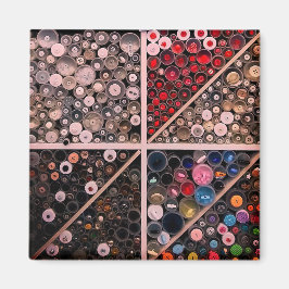 Buttonnen, op de markt van Durham Magneet