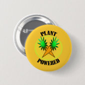Buttonnen op plant ronde button 5,7 cm (Voorkant /achterkant)