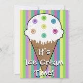 Buttonnen op uitnodiging van Ice Cream op zaterdag (Voorkant)