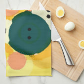 Buttonnen PB-handdoek naaien Theedoek (Quarter Fold)