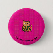 Buttonnen Pussycat Dolls | Schattigee kleurrijke s Ronde Button 5,7 Cm (Voorkant)