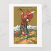 Buttonnen Raven Gloss Shoe Dressing Briefkaart (Voorkant)