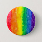 Buttonnen regenboogwas ronde button 5,7 cm (Voorkant)