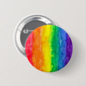 Buttonnen regenboogwas ronde button 5,7 cm (Voorkant /achterkant)