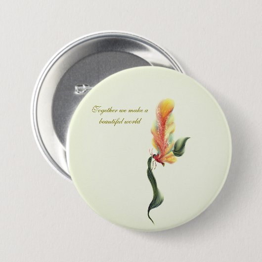Buttonnen Ronde Button 7,6 Cm (Voorkant /achterkant)