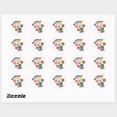 Buttonnen Ronde Sticker (Vel)