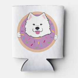 Buttonnen Samoyed Blikjeskoeler