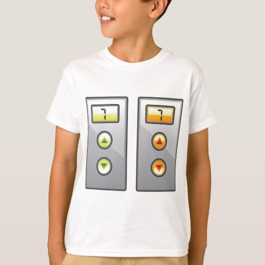 Buttonnen T-shirt (Voorkant)