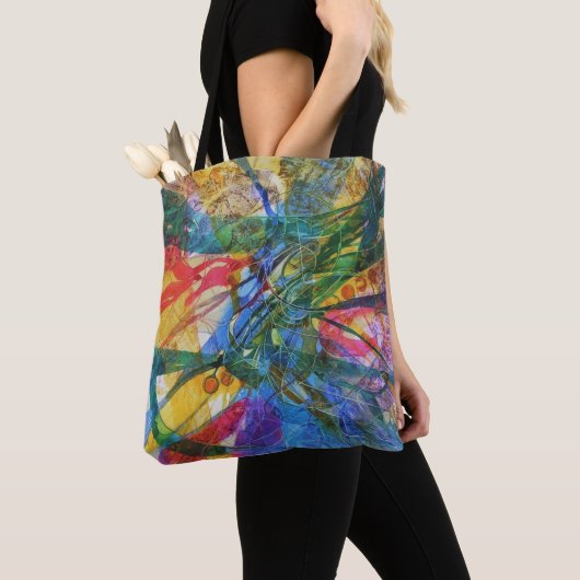 Buttonnen Tote Bag (Dichtbij)