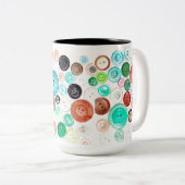 Buttonnen! Tweekleurige Koffiemok (Voorkant rechts)