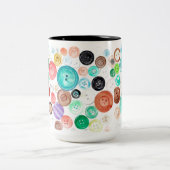 Buttonnen! Tweekleurige Koffiemok (Center)