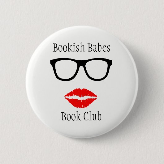 Buttonnen van Bookish Babes Ronde Button 5,7 Cm (Voorkant)