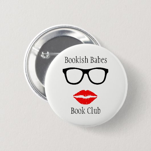 Buttonnen van Bookish Babes Ronde Button 5,7 Cm (Voorkant /achterkant)
