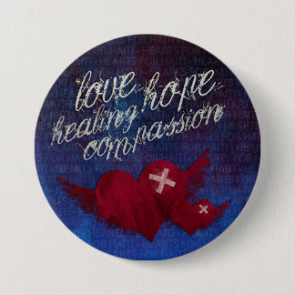 Buttonnen van Haïti Relief Valentijn Ronde Button 7,6 Cm