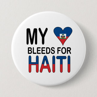 Buttonnen van Haïti Relief Valentijn Ronde Button 7,6 Cm
