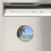 Buttonnen van Roatan, Bay Islands, Honduras Magneet (Insitu (Vaatwasser))