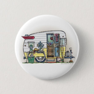 Buttonnen van Shasta Camper Trailer Ronde Button 5,7 Cm