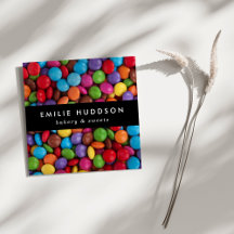 Buttonnen van snoep, zoet, keukenkrabber, banketba