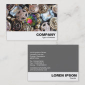 Buttonnen Visitekaartje (Voorkant / Achterkant)