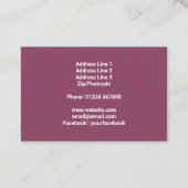 Buttonnen Visitekaartje naaigartels (Achterkant)