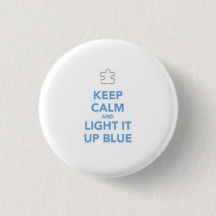 Buttonnen voor Autism Awareness Ronde Button 3,2 Cm