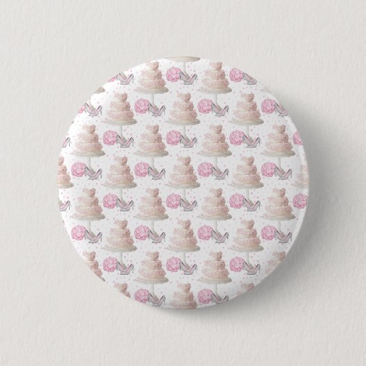 Buttonnen voor bruiloft ronde button 5,7 cm (Voorkant)