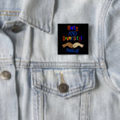 Buttonnen voor eenheid en verscheidenheid vierkante button 5,1 cm (In situ)