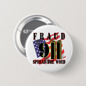 Buttonnen voor fraude ronde button 5,7 cm (Voorkant /achterkant)