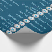 Buttonnen voor levenscontrole Verpakkingspapier Cadeaupapier (Hoek)