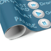 Buttonnen voor levenscontrole Verpakkingspapier Cadeaupapier (Rol Hoek)