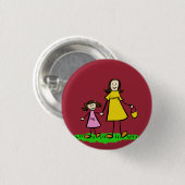Buttonnen voor moeder en dochter ronde button 3,2 cm (Voorkant /achterkant)
