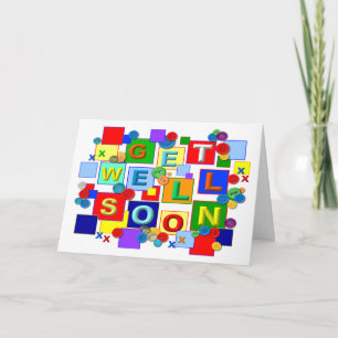     BUTTONSGet Well Card Kaart
